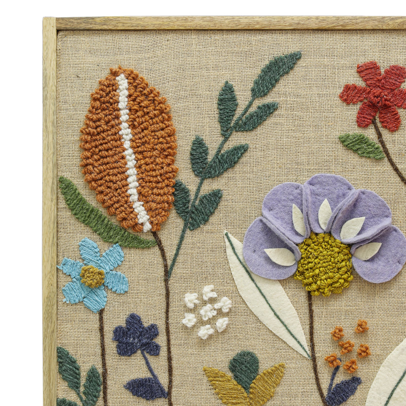 Muro "Sprout" Embroidered Wall Art - Large