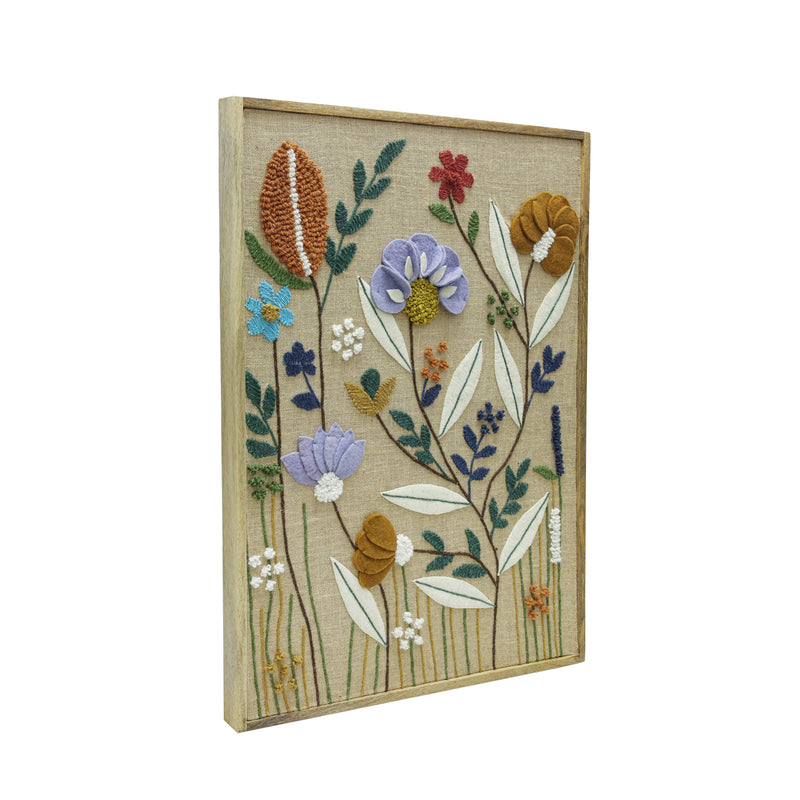 Muro "Sprout" Embroidered Wall Art - Small
