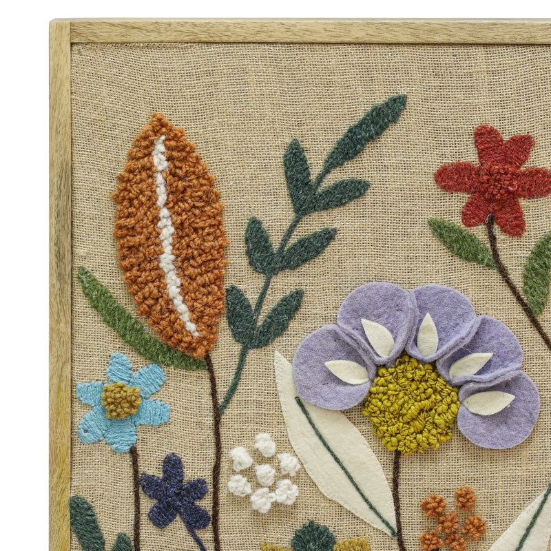 Muro "Sprout" Embroidered Wall Art - Small