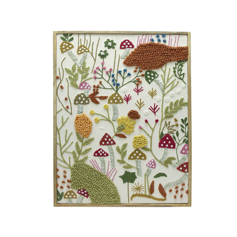 Muro "Forage" Embroidered Wall Art - Large
