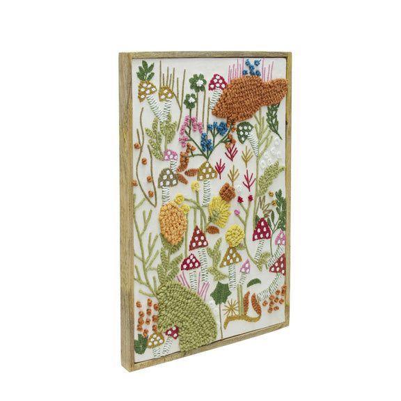 Muro "Forage" Embroidered Wall Art - Small