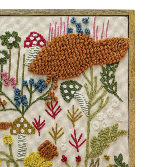 Muro "Forage" Embroidered Wall Art - Small