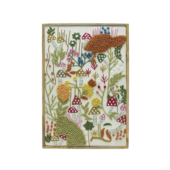 Muro "Forage" Embroidered Wall Art - Small