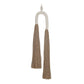 Pasha Natural Cotton Jute Tassel Wall Decor - Standard