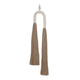 Pasha Natural Cotton Jute Tassel Wall Decor - Standard