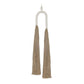 Pasha Natural Cotton Jute Tassel Wall Decor - Large