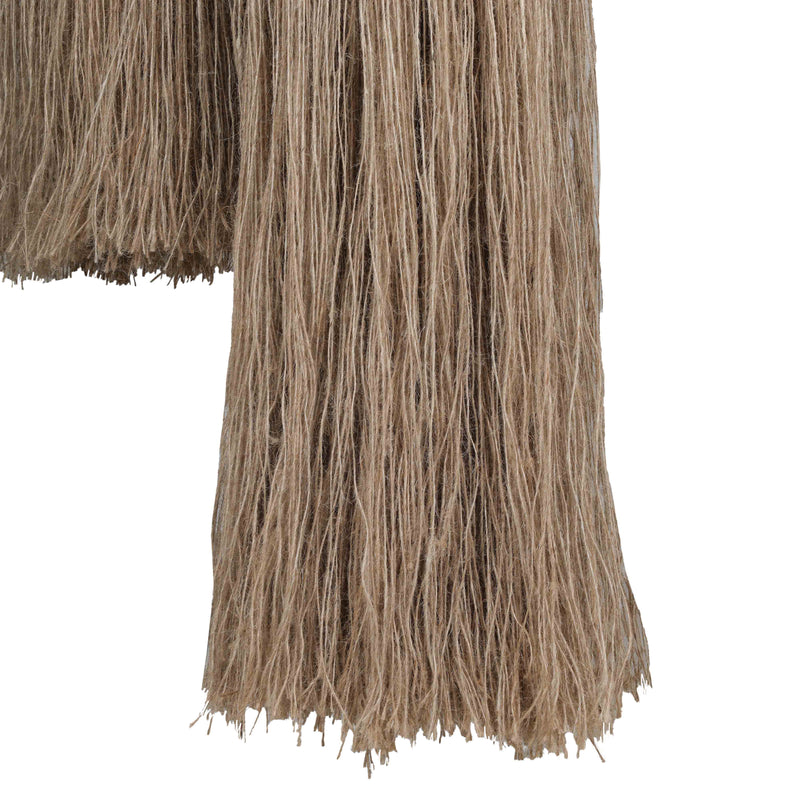 Pasha Natural Cotton Jute Tassel Wall Decor - Large