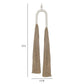 Pasha Natural Cotton Jute Tassel Wall Decor - Large