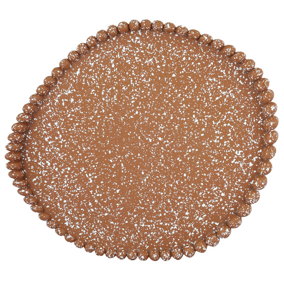 Alna Speckled Catchall Tray - Terracotta