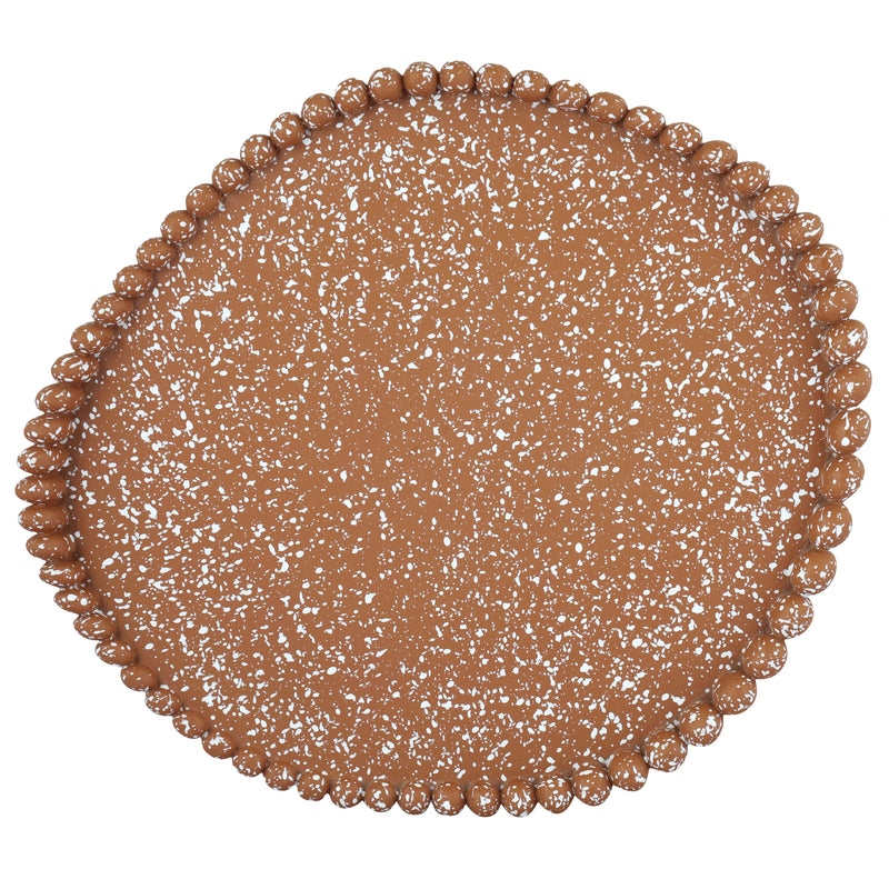 Alna Speckled Catchall Tray - Terracotta