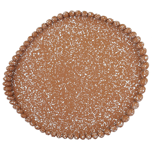 Alna Speckled Catchall Tray - Terracotta