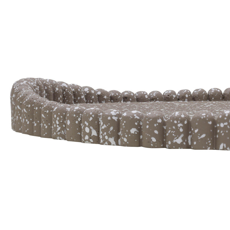 Alna Speckled Catchall Tray - Taupe