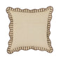 Striped 20" Linen Throw Pillow - Earthy Brown / Pillow Cover Only