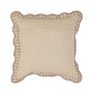 Striped 20" Linen Throw Pillow - Rose Taupe / With Insert