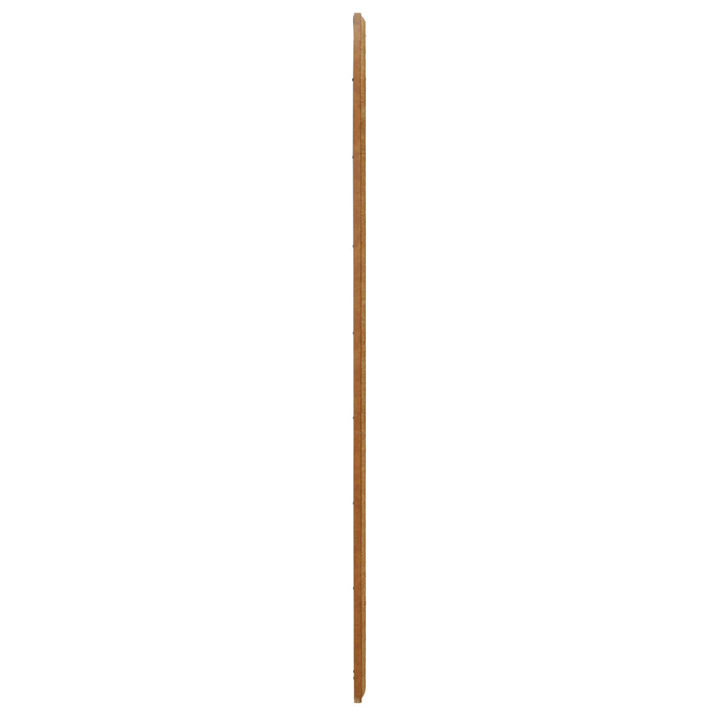Arch 72" Natural Raffia Contract-Grade Floor Mirror