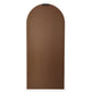 Arch 72" Natural Raffia Contract-Grade Floor Mirror