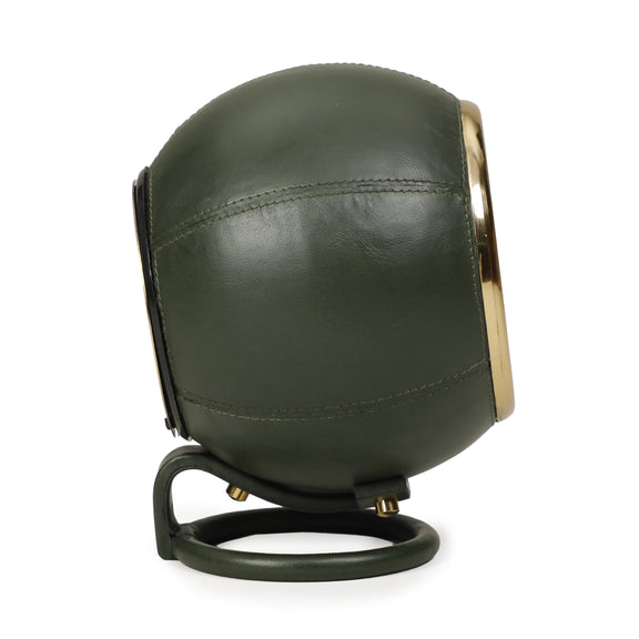 Draper Dark Green Contract-Grade Standing Accent Clock
