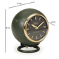 Draper Dark Green Contract-Grade Standing Accent Clock