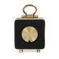 Mona Black Striped Contract-Grade Standing Accent Clock