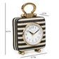 Mona Black Striped Contract-Grade Standing Accent Clock