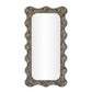 Charlene 39"X75" Squiggle Wall Mirror - Watercolor Print