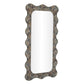 Charlene 39"X75" Squiggle Wall Mirror - Watercolor Print
