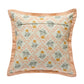 Dolce 20" Blush Pink Natural Cotton Throw Pillow - With Insert