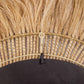 Karissa 35" Natural Abaca Wall Mirror