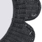 Coralie 33.4" Rattan Round Wall Mirror - Black