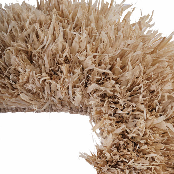 Palm 29.6"x43.4" Natural Sisal Rectangular Wall Mirror