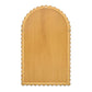 Bama 48"X79" Jumbo Natural Rattan Arched Wall Mirror