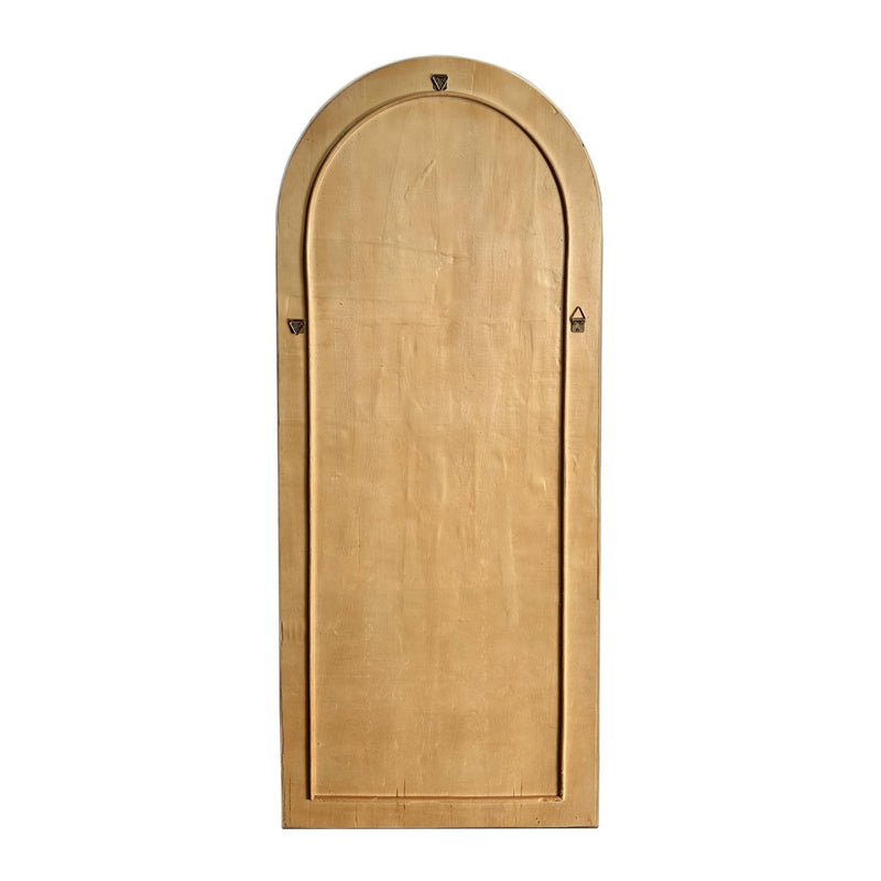 Tanya 70" Rattan Floor Mirror - Natural