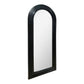 Tanya Black Rattan 70 inch Floor Mirror