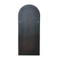 Tanya Black Rattan 70 inch Floor Mirror