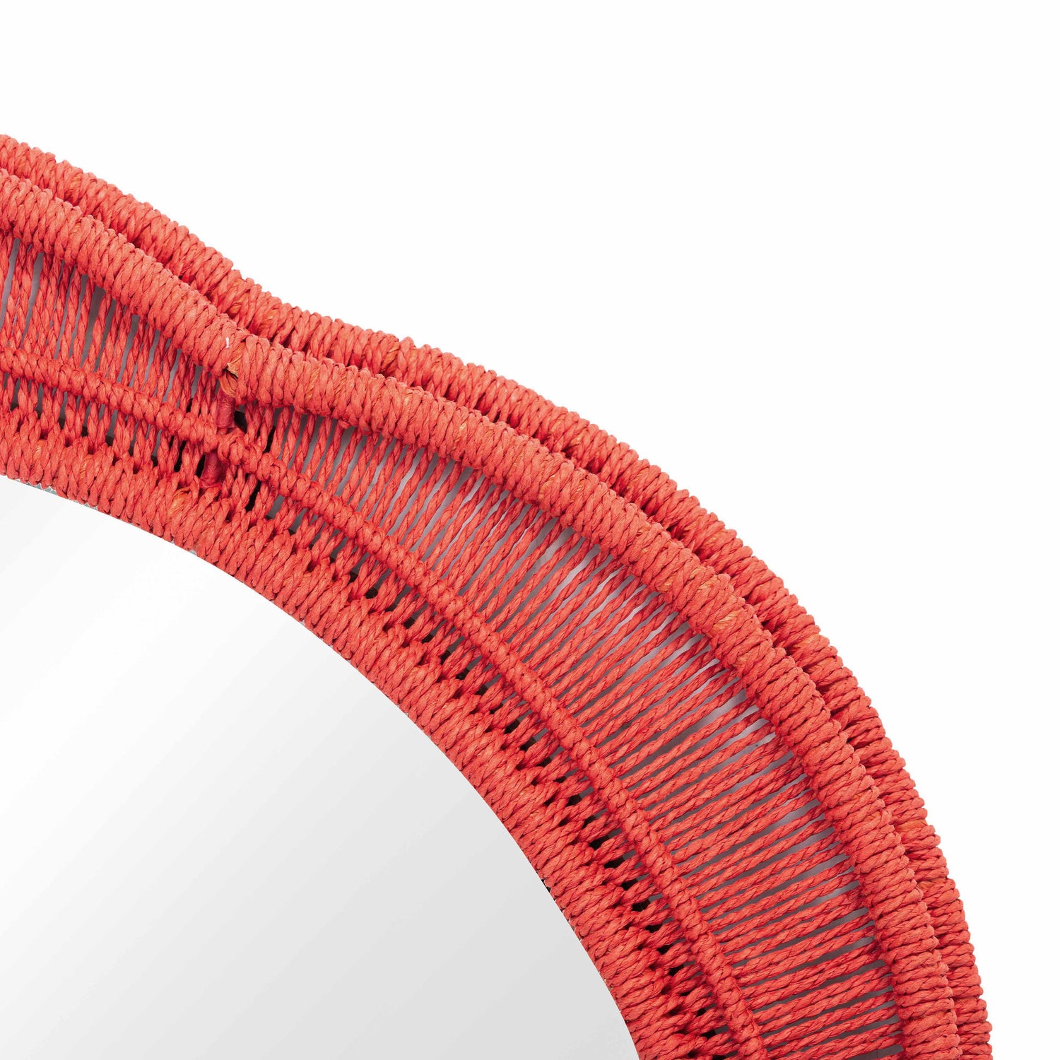 Zeva Red Wall Mirror