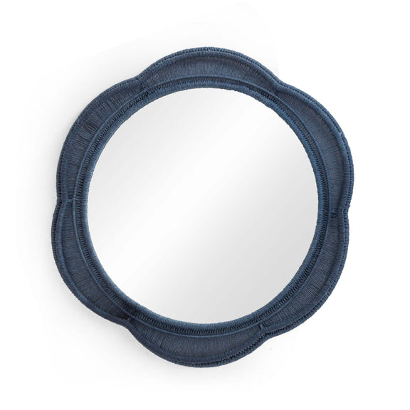 Zeva Blue Wall Mirror