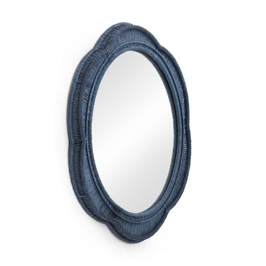 Zeva Blue Wall Mirror
