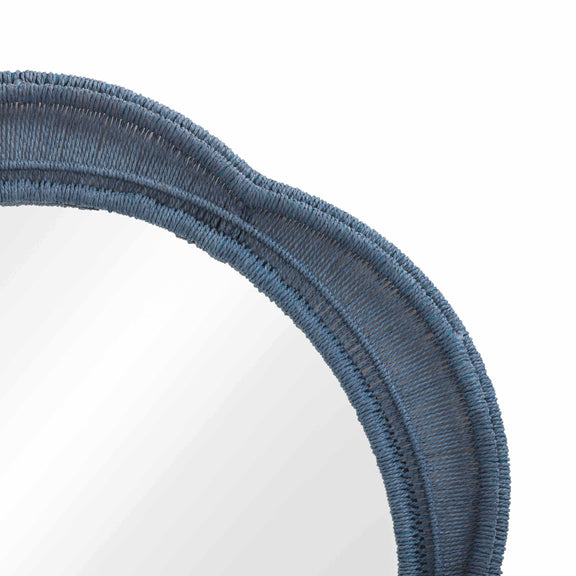Zeva Blue Wall Mirror
