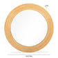 Tanya Natural Rattan Round Wall Mirror