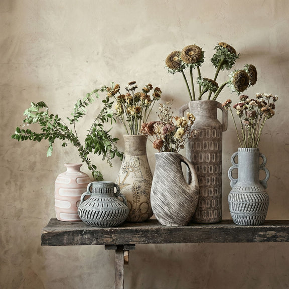 Earthenware Diode Flower Vase