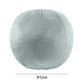 Boba 9 Inch Sea Blue Velvet Pillow