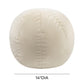 Boba 14 Inch Cream Velvet Pillow