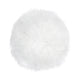 New Zealand White Sheepskin 16 Inch Round Pillow