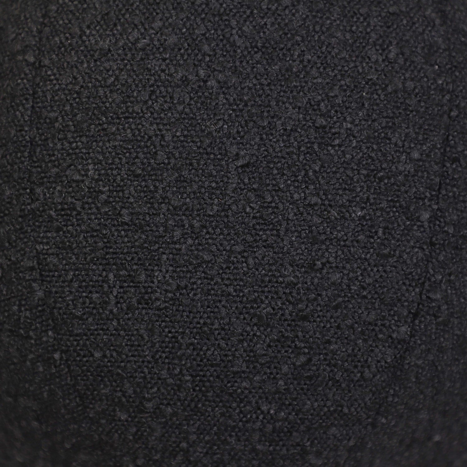 Boba Black Boucle 14 inch Pillow