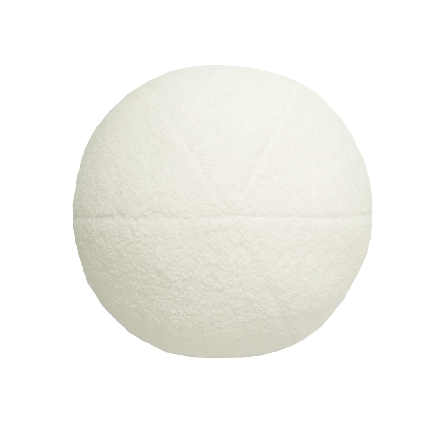 Boba Cream Vegan Shearling 14 inch Pillow