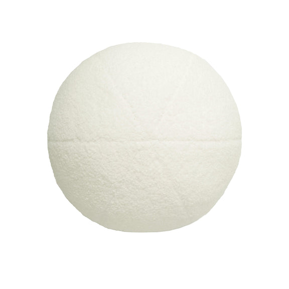 Boba Cream Vegan Shearling 14 inch Pillow
