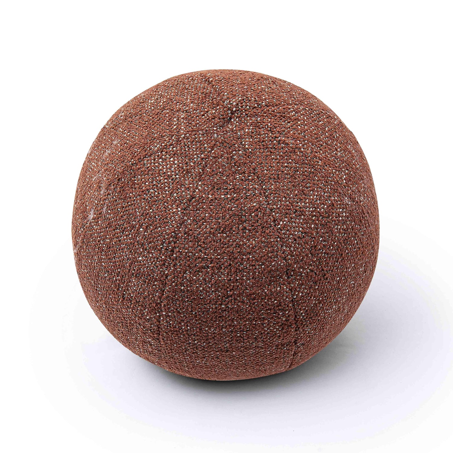 Boba Red Sedona Textured Basketweave 14 inch Pillow