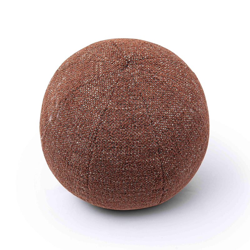 Boba Red Sedona Textured Basketweave 14 inch Pillow