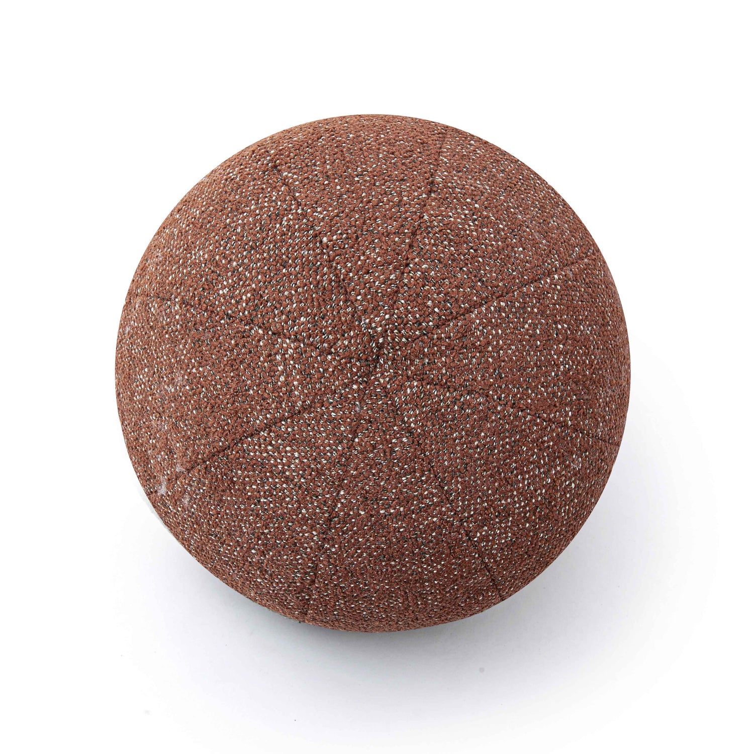 Boba Red Sedona Textured Basketweave 14 inch Pillow