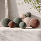 Boba Rose-Tan Long Mohair 9 inch Pillow